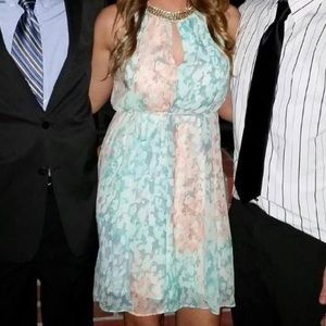 Floral Vince Camuto cocktail dress